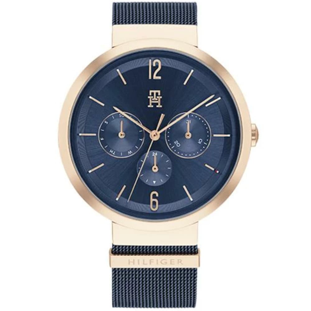 Tommy Hilfiger Montre Tommy Hilfiger en Acier et PVD Bleu