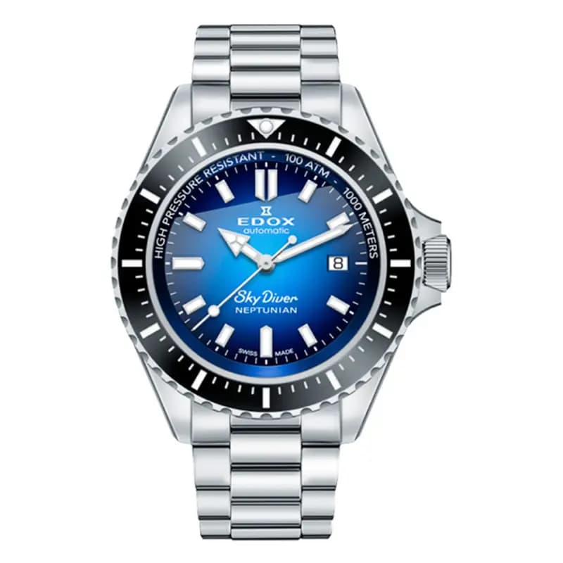 Edox Montre Neptunian 80120-3NM-BUIDN