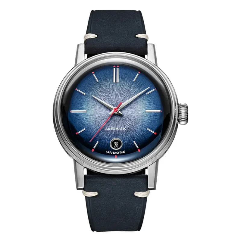 Undone Montre Urban Enamel Azura Automatic URB-RTO-BLU