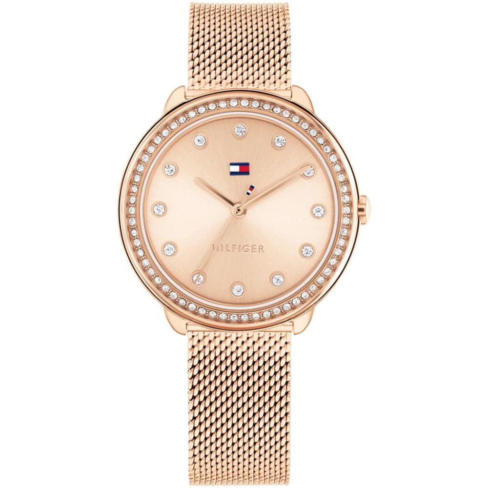 Tommy Hilfiger Montre Tommy Hilfiger en Acier et PVD Doré Rose