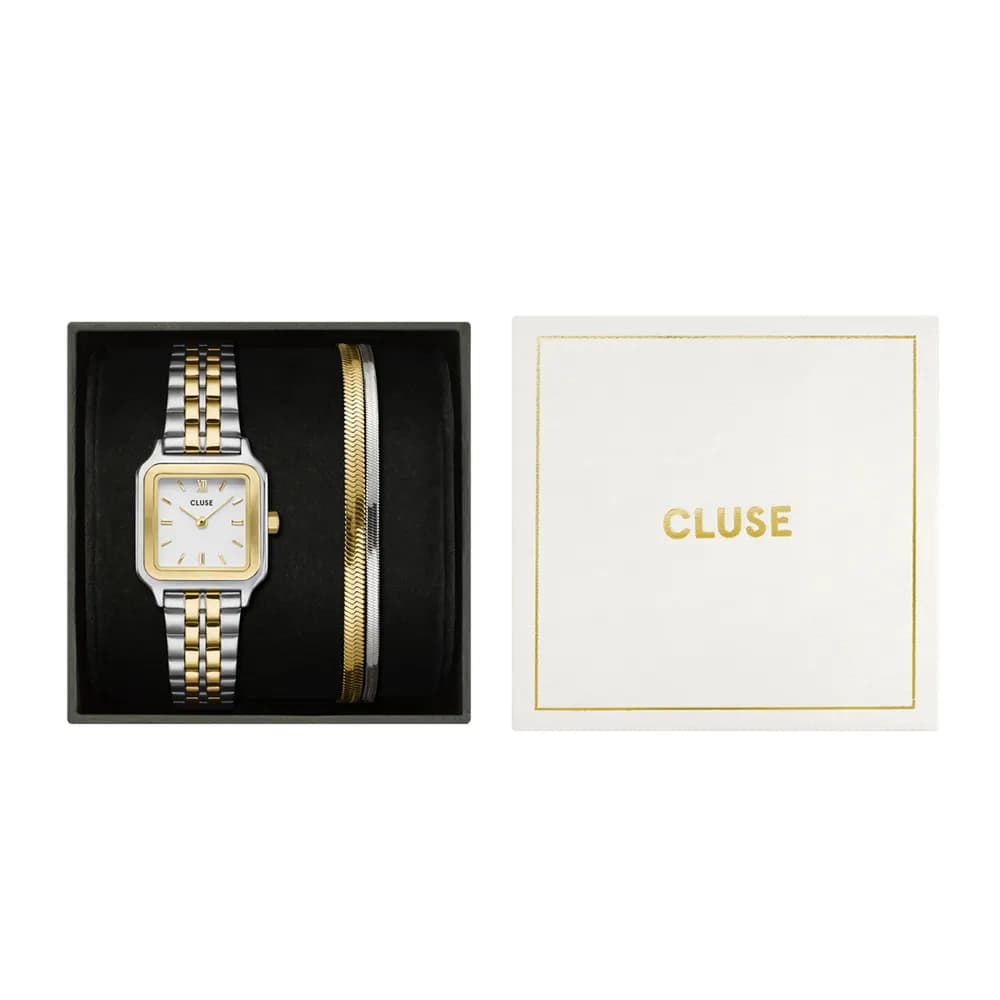 Cluse Gracieuse Petite — cadran blanc