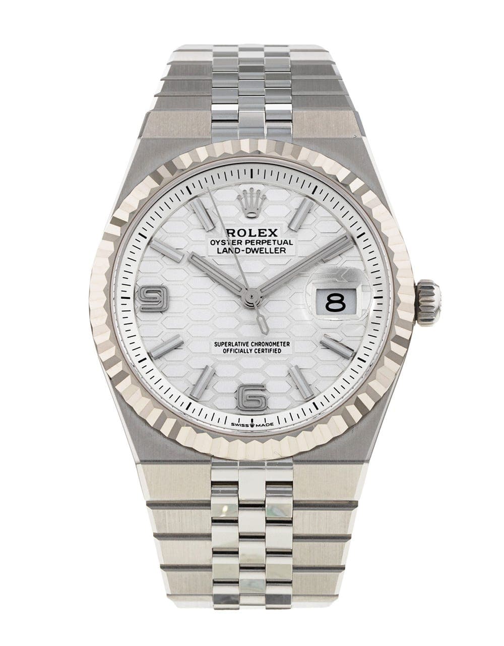 Rolex Land-Dweller 36 — boîtier acier
