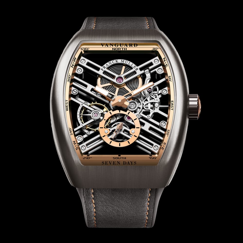Franck Muller Montre mécanique Homme Vanguard Transparent