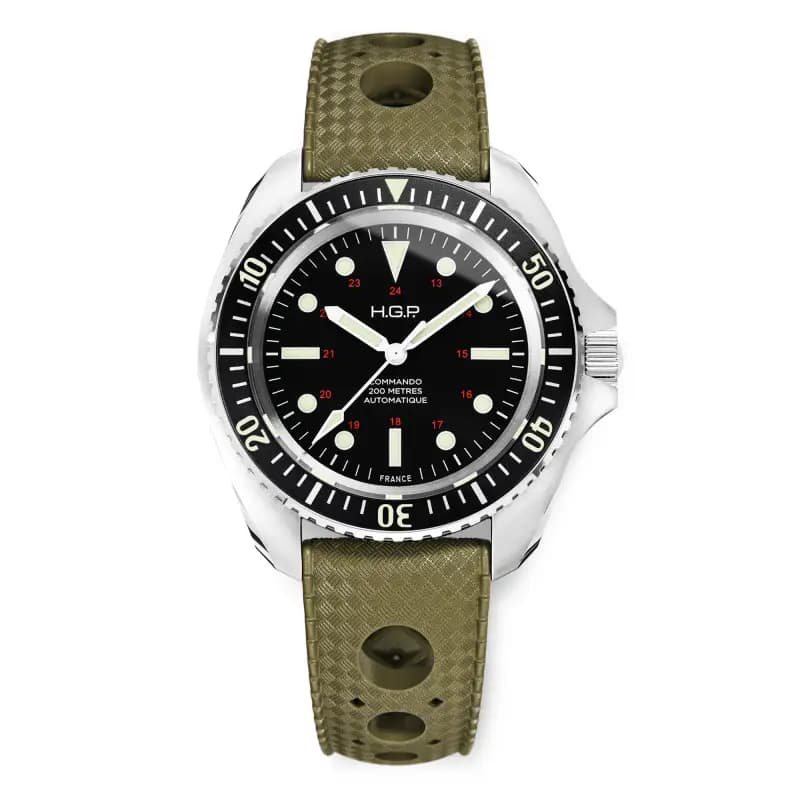 HGP Montre Diver 200m Automatique Commando