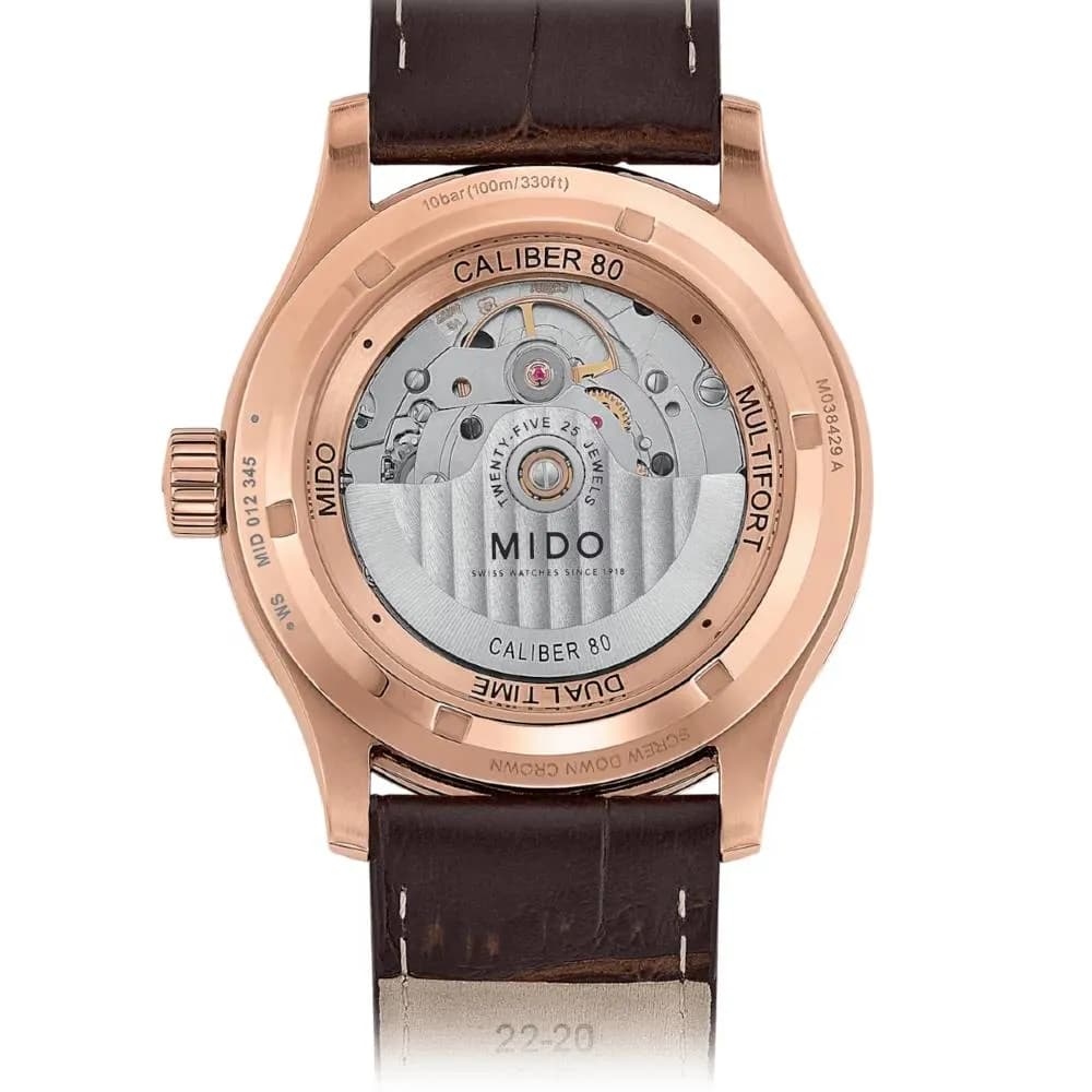Mido Multifort Dual Time