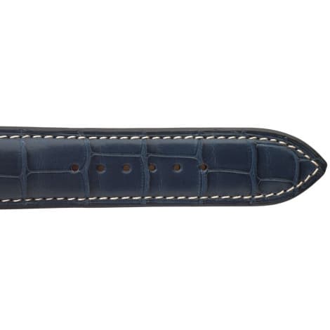 Bracelet de montre Crocodile Homme de couleur Marine -Vahiti - 18614E-04