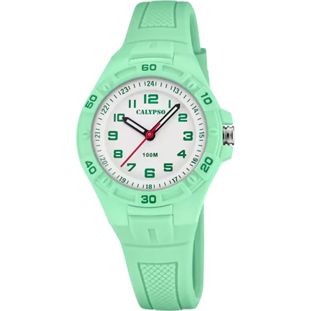 Calypso Montre Calypso en Silicone Vert