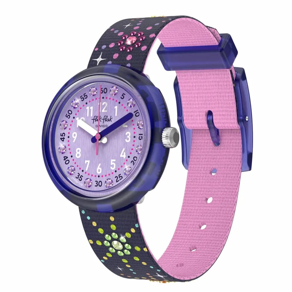 Flik Flak Montre quartz Fille Showtime Violet