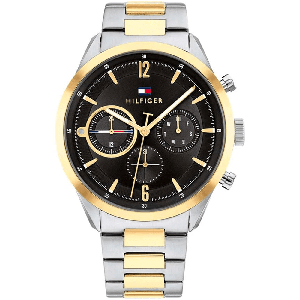 Tommy Hilfiger Montre Tommy Hilfiger en Acier Argenté et Doré