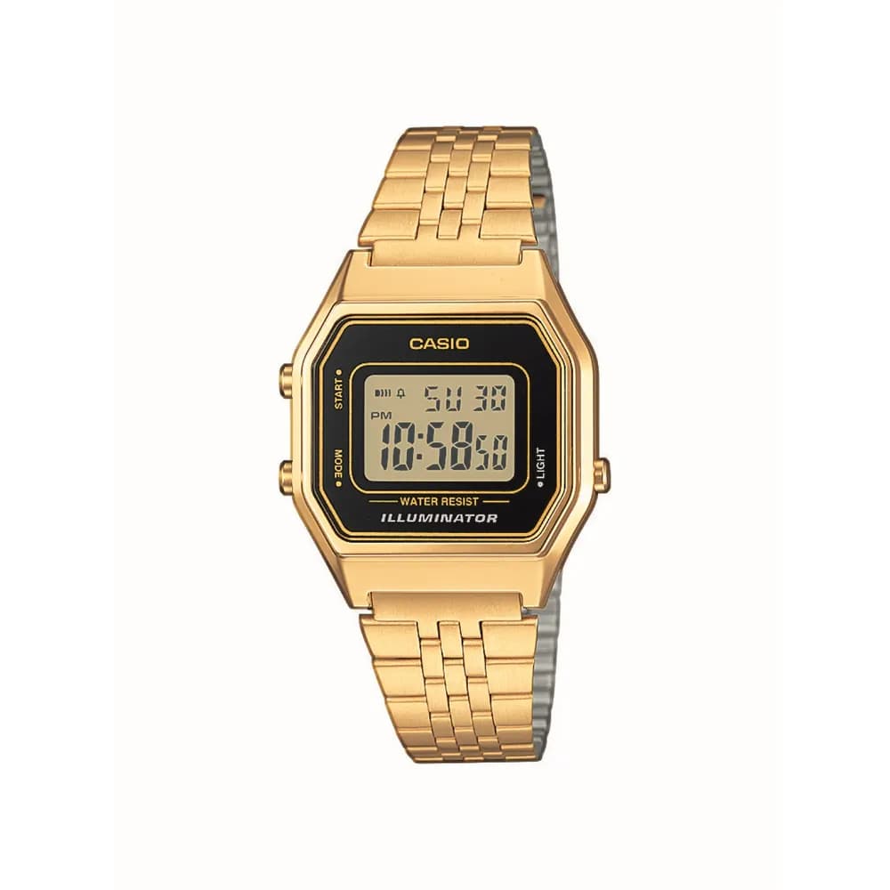 Casio Montre quartz Mixte Illuminator Doré