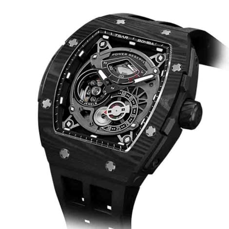 Tsar Bomba Montre Tsar Bomba - Elemental Series - Carbon Fiber Automatic - Noir - TB8210CFII01