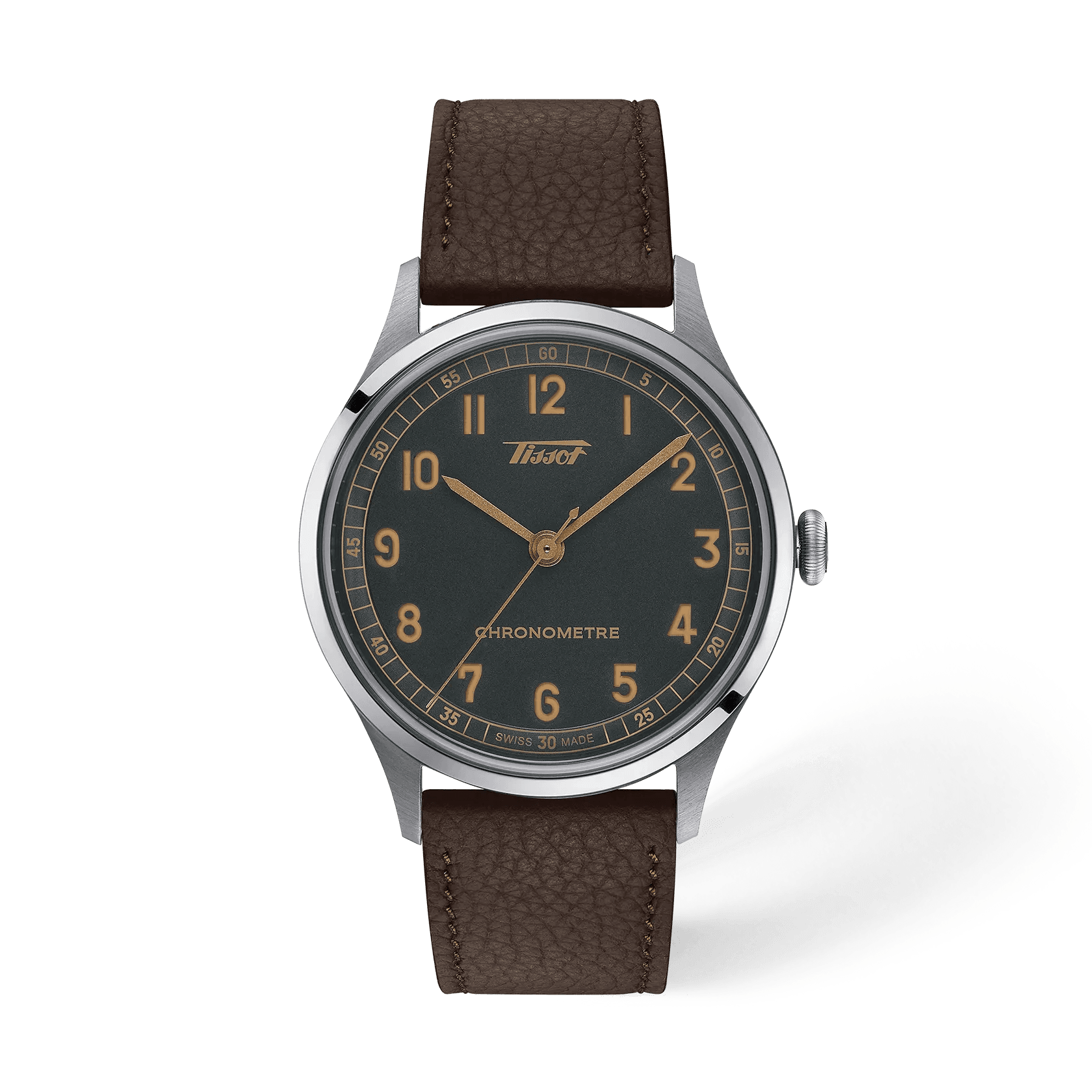 Tissot Heritage 1938 — cadran anthracite