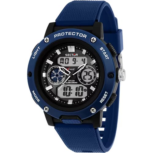 Sector Montre Homme Sector Plastique Bleu R3251292003