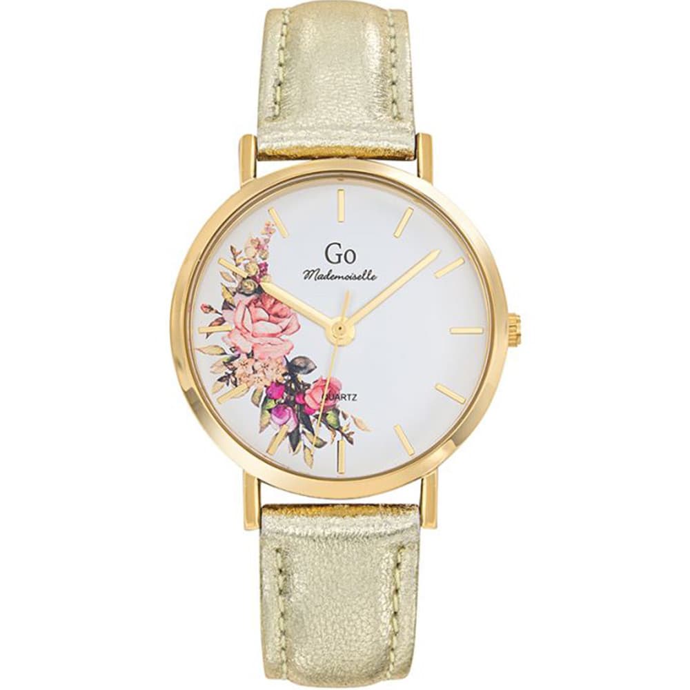 GO Mademoiselle Montre GO Mademoiselle en Cuir Doré