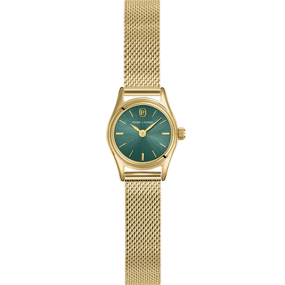 Pierre Lannier Montre Pierre Lannier Collection Pya en Acier et PVD Doré