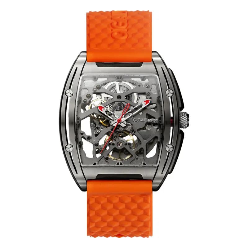 Ciga Design Montre Série Z - Edge - Titanium Orange Z031-TT01-W5OG