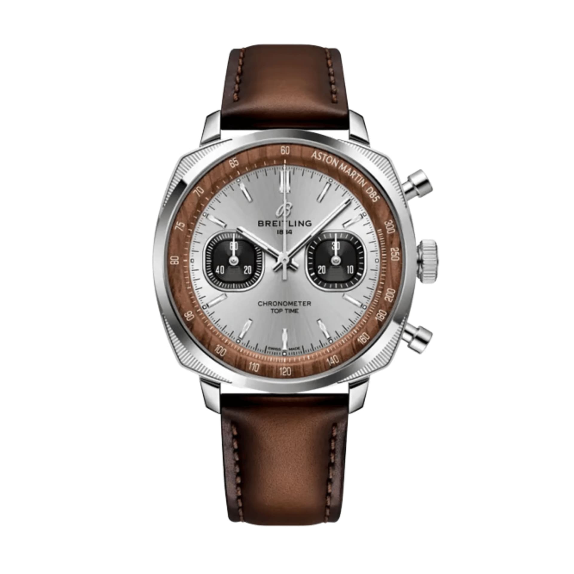 Breitling Montre Breitling Top Time B01 Chronograph 41 Tribute to Aston Martin DB5 Acier 41 mm Édition Limitée