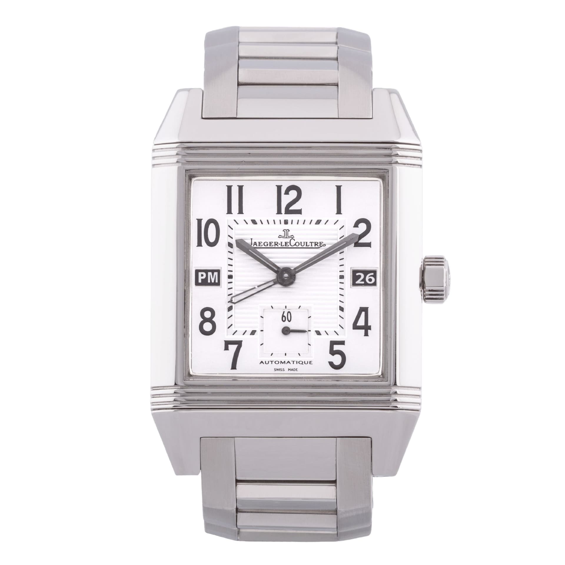 Jaeger-LeCoultre Montre Jaeger-Lecoultre Reverso Squadra Hometime automatique Full Set 2007