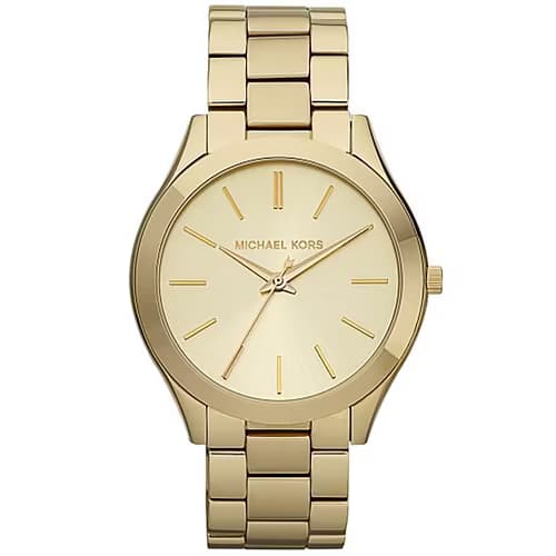 Michael Kors Montre Femme MICHAEL KORS en Acier Jaune Etanche