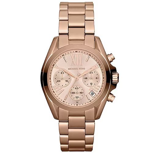 Michael Kors Montre Femme MICHAEL KORS en Acier Rose Etanche