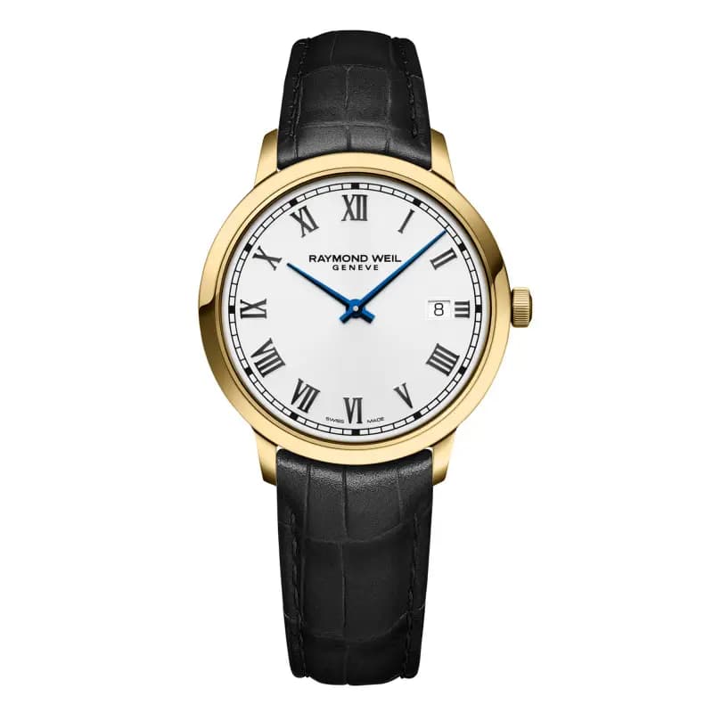 Raymond Weil Montre Toccata Classic 39 mm - Cadran blanc 5485-PC-00359
