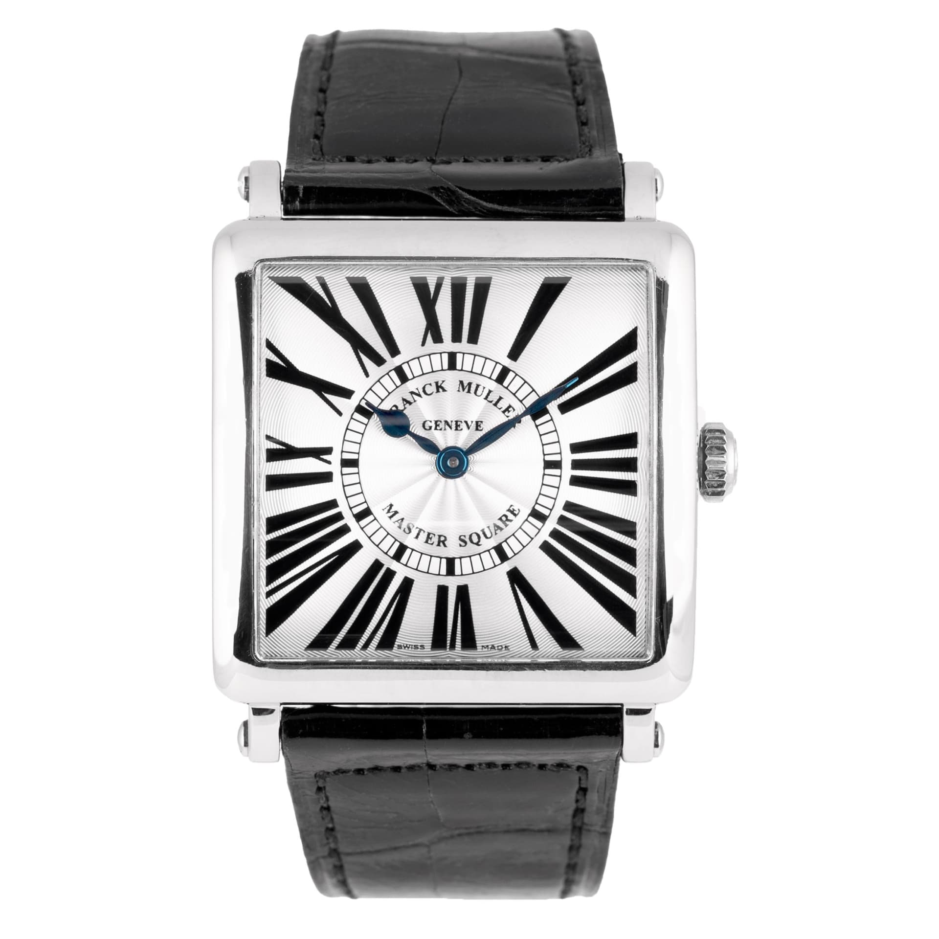 Franck Muller Montre Franck Muller Master Square Or Gris quartz 33 mm