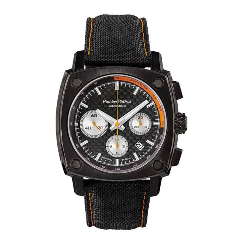 Humbert-Droz Montre HD7 “Tachymètre” Orange
