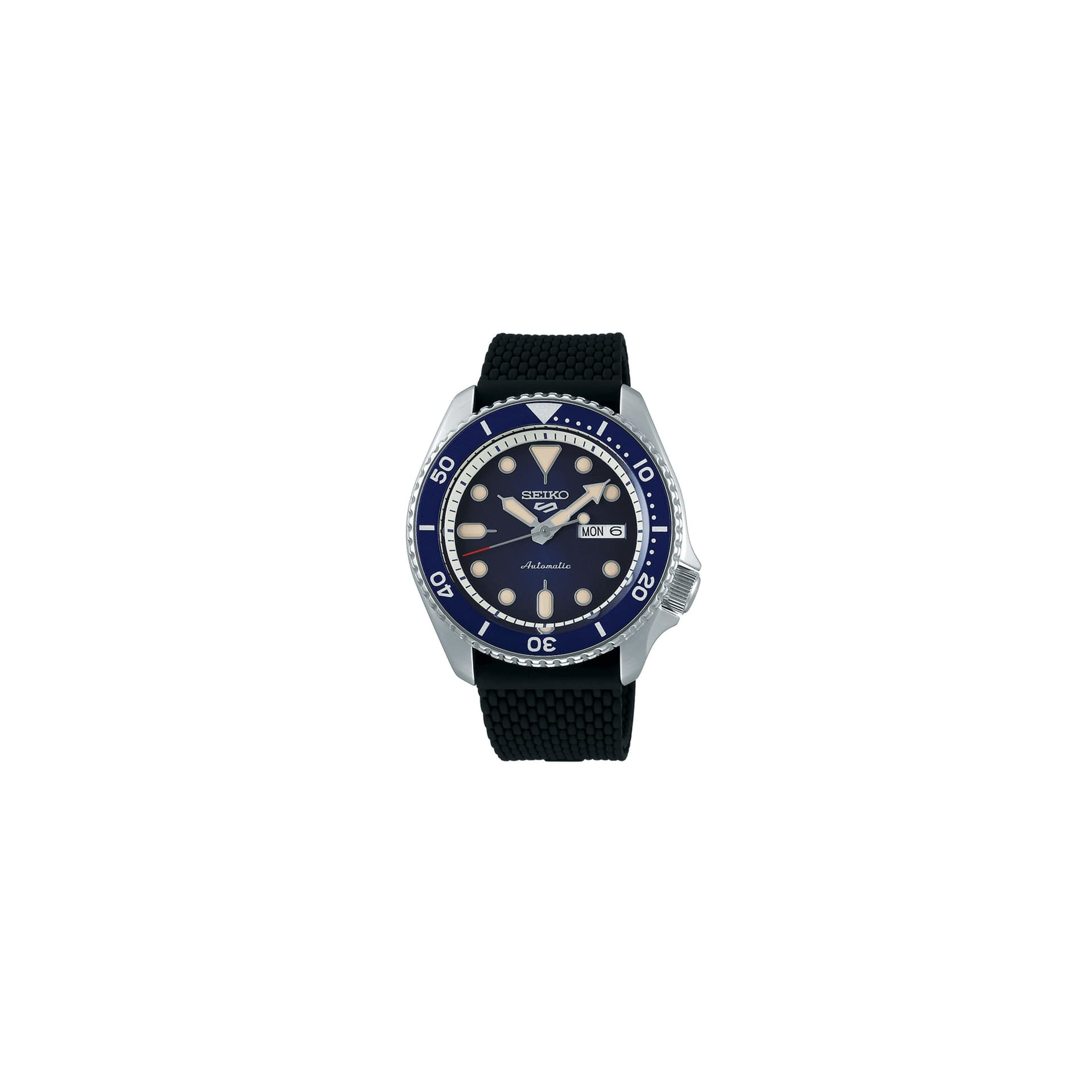 Seiko 5 — bracelet silicone