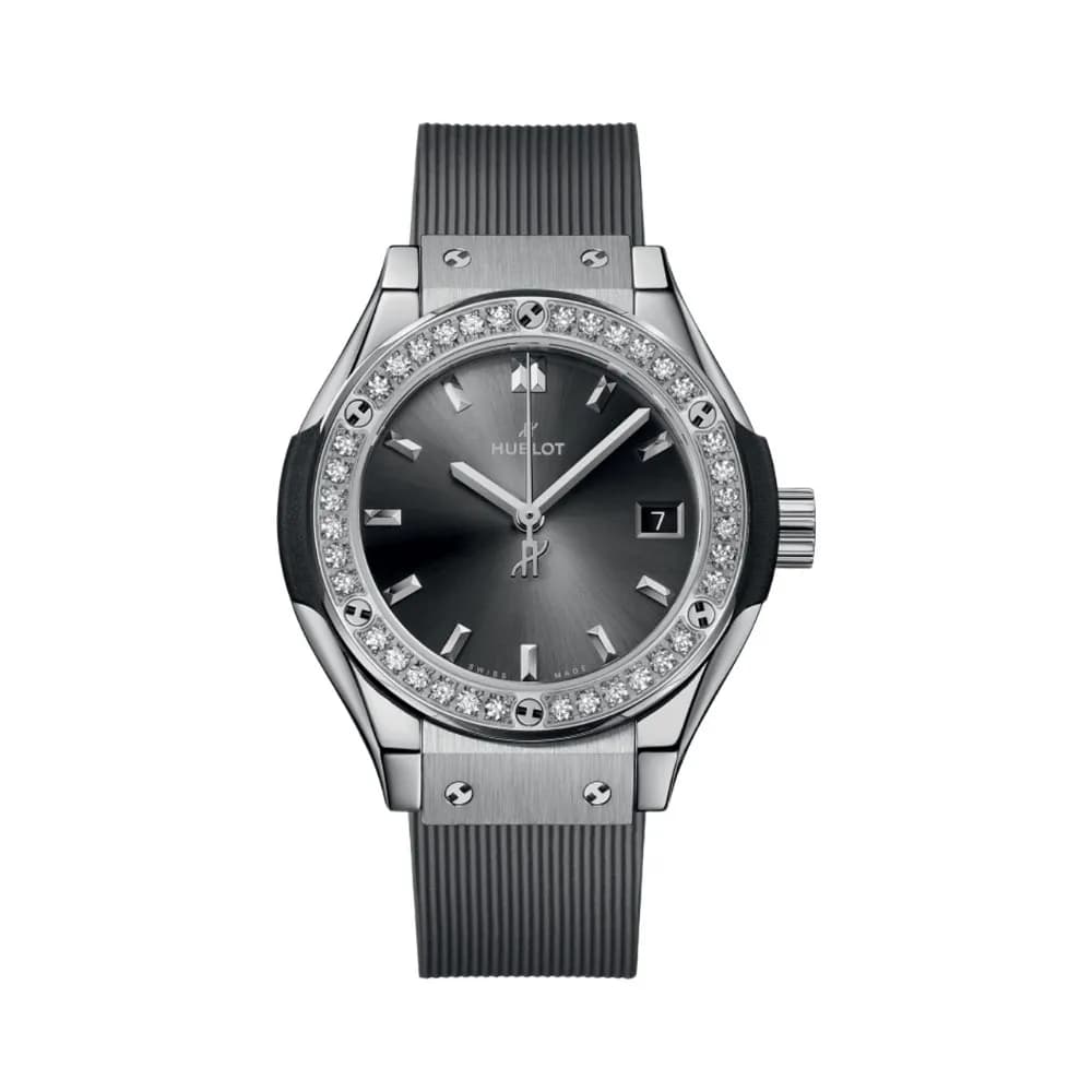 Hublot Classic Fusion Racing Grey Titanium Diamonds
