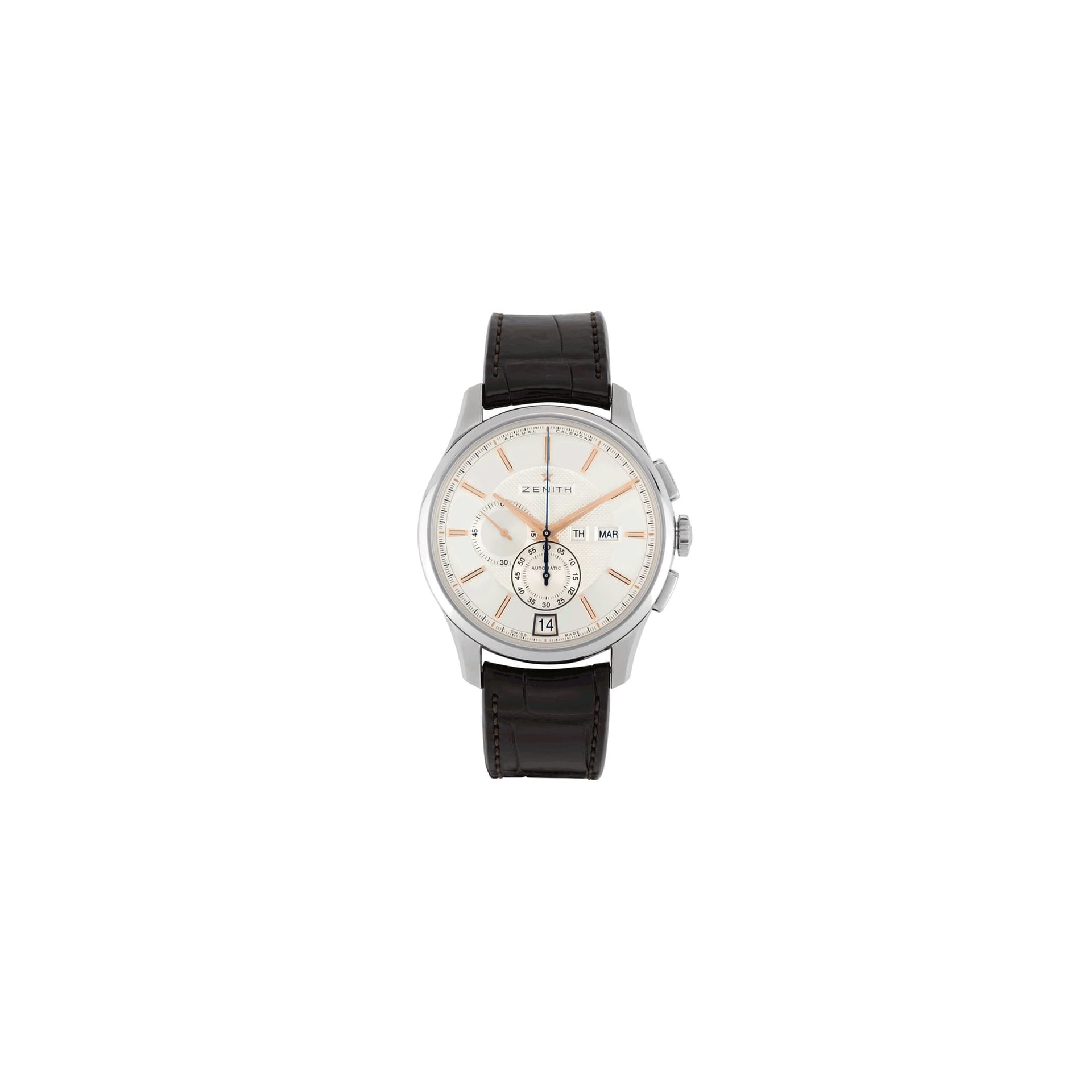 Zenith Montre Zenith El Primero Captain Windsor Annual Calendar Full Set 2012