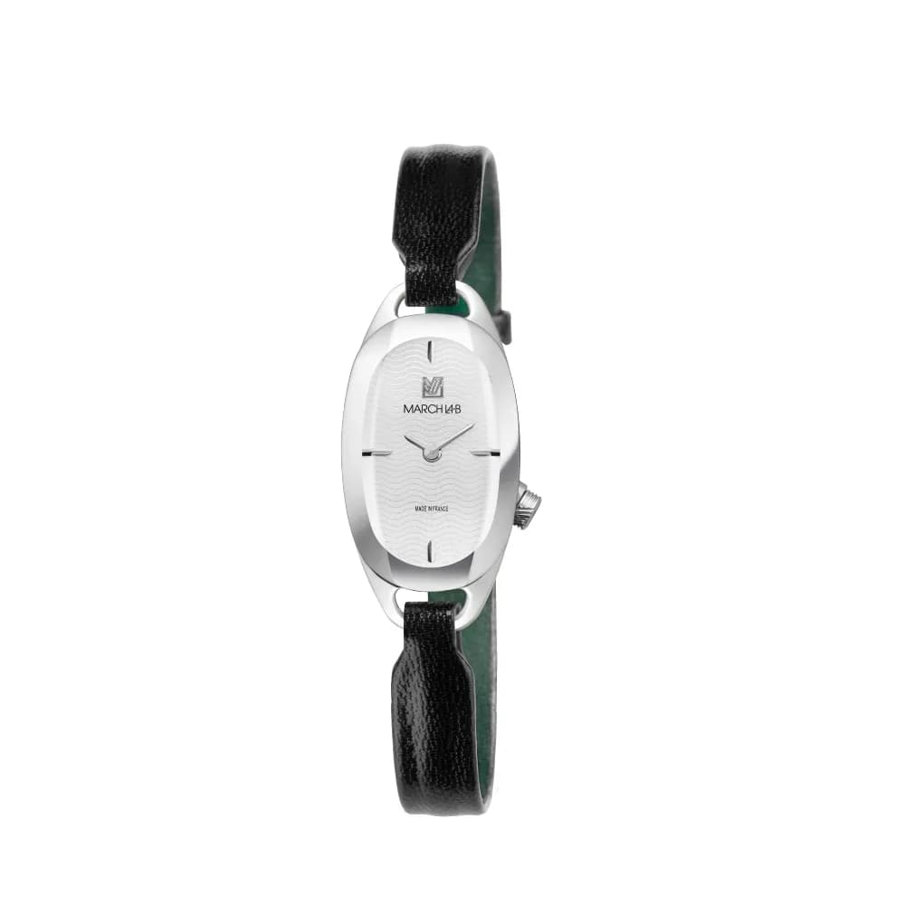 March LA.B Montre OBLONGUE White