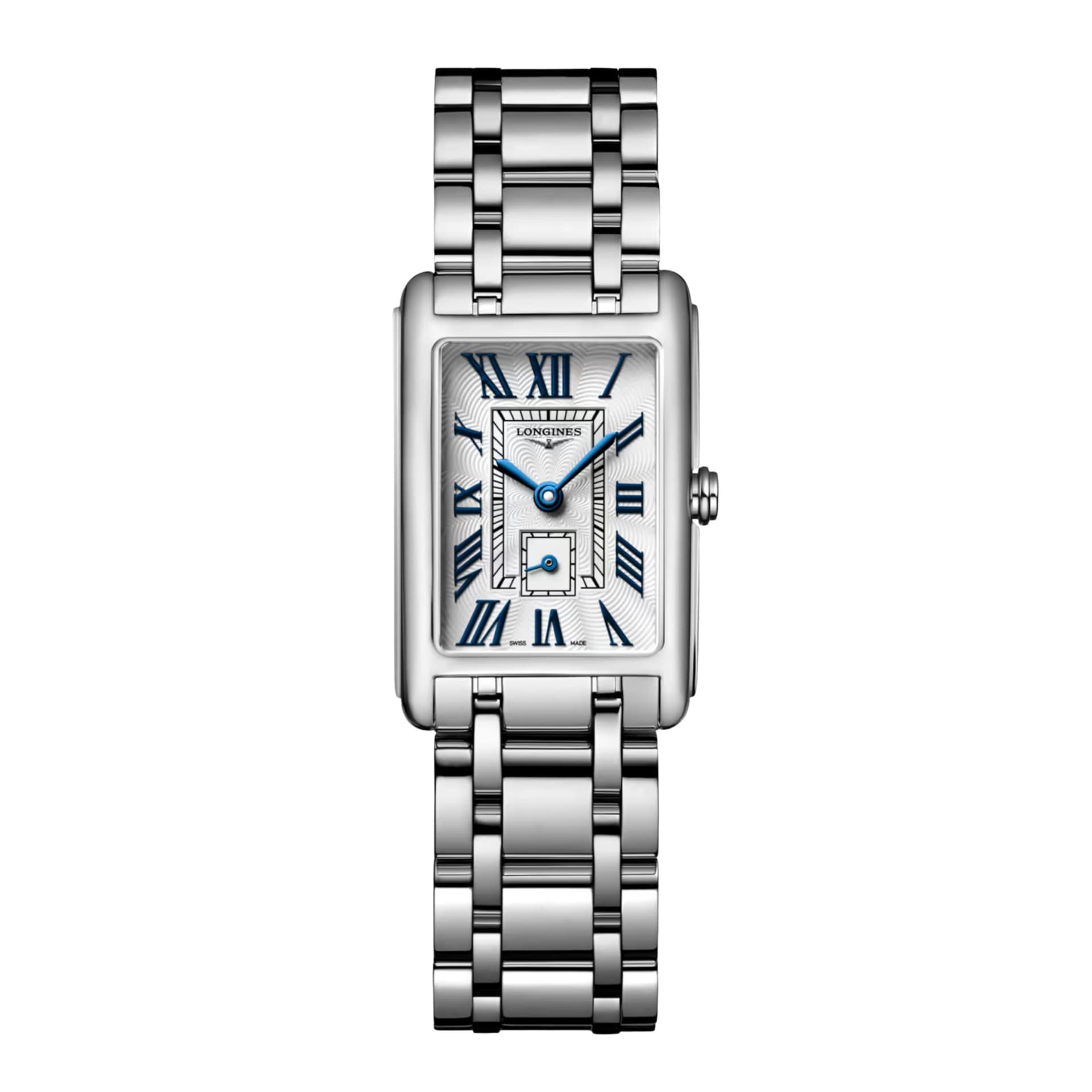 Longines Montre Longines DolceVita quartz cadran argenté bracelet acier 20,80 x 32 mm