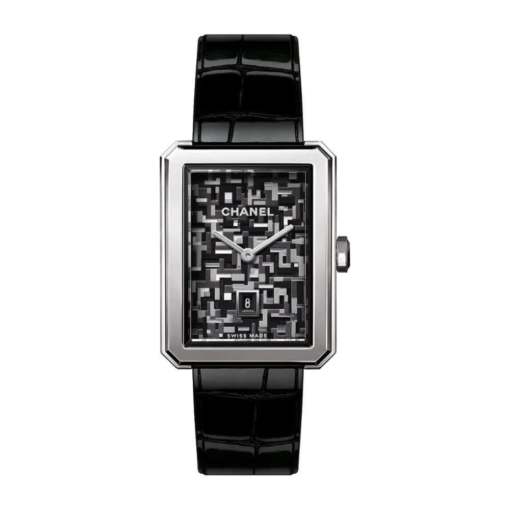 Chanel Montre Boy·Friend Tweed