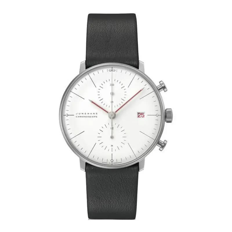 Junghans Montre Max Bill Chronoscope Bauhaus 27/4303.02