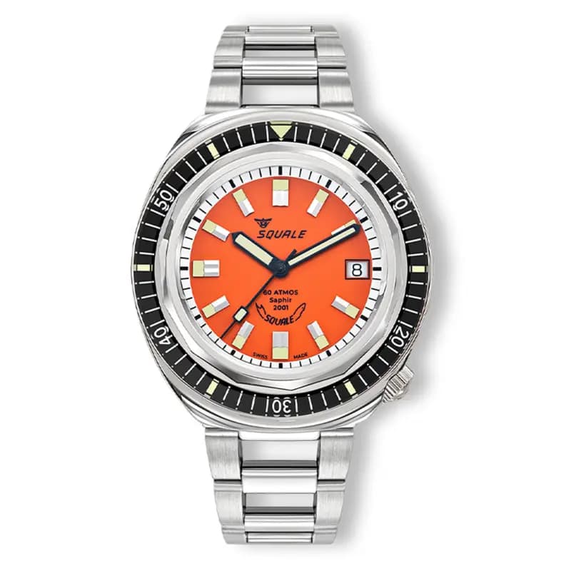 Squale Montre 2001 Reverse Orange 2001BKOR.AC