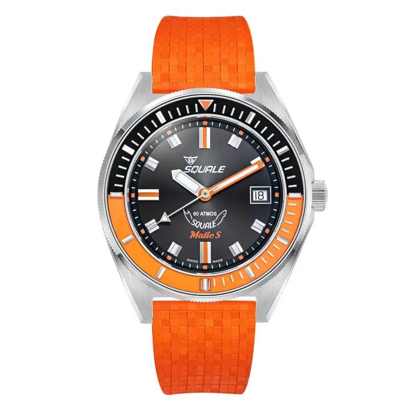 Squale Montre Matic S Orange MATICBKOBK