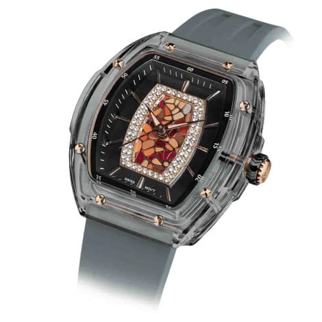 Tsar Bomba Montre Tsar Bomba - Nucleus Series II - FKM Gris - TB8219L06