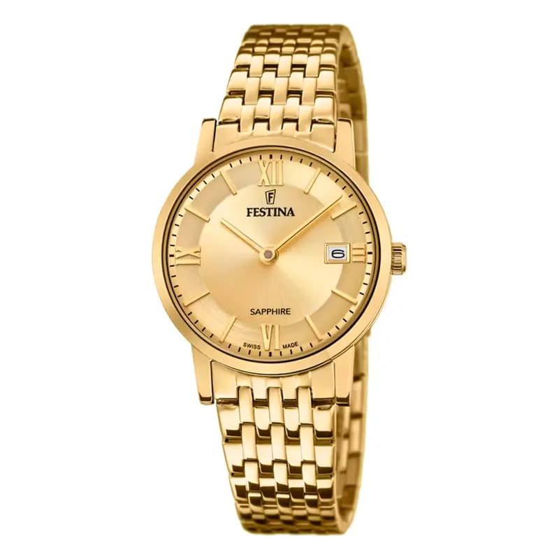 Festina Swiss Made Montre Festina Swiss Made 29 Champagne