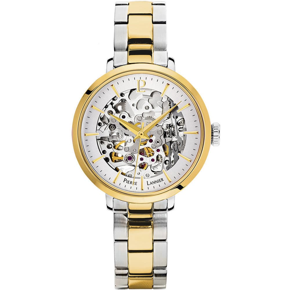 Pierre Lannier Montre Automatique Pierre Lannier en Acier Argenté et Doré