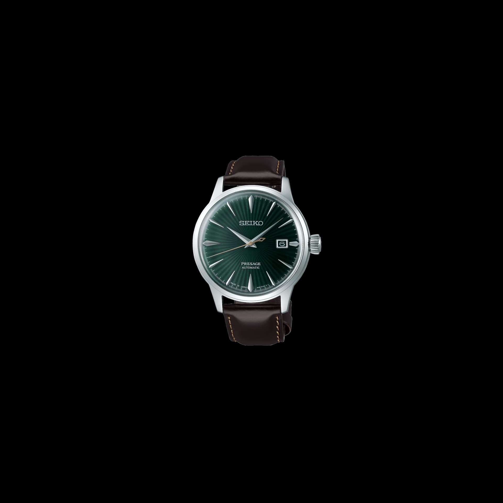 Seiko Presage — bracelet cuir