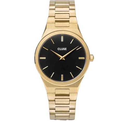 Cluse Vigoureux Watch Steel, Black, Gold Colour