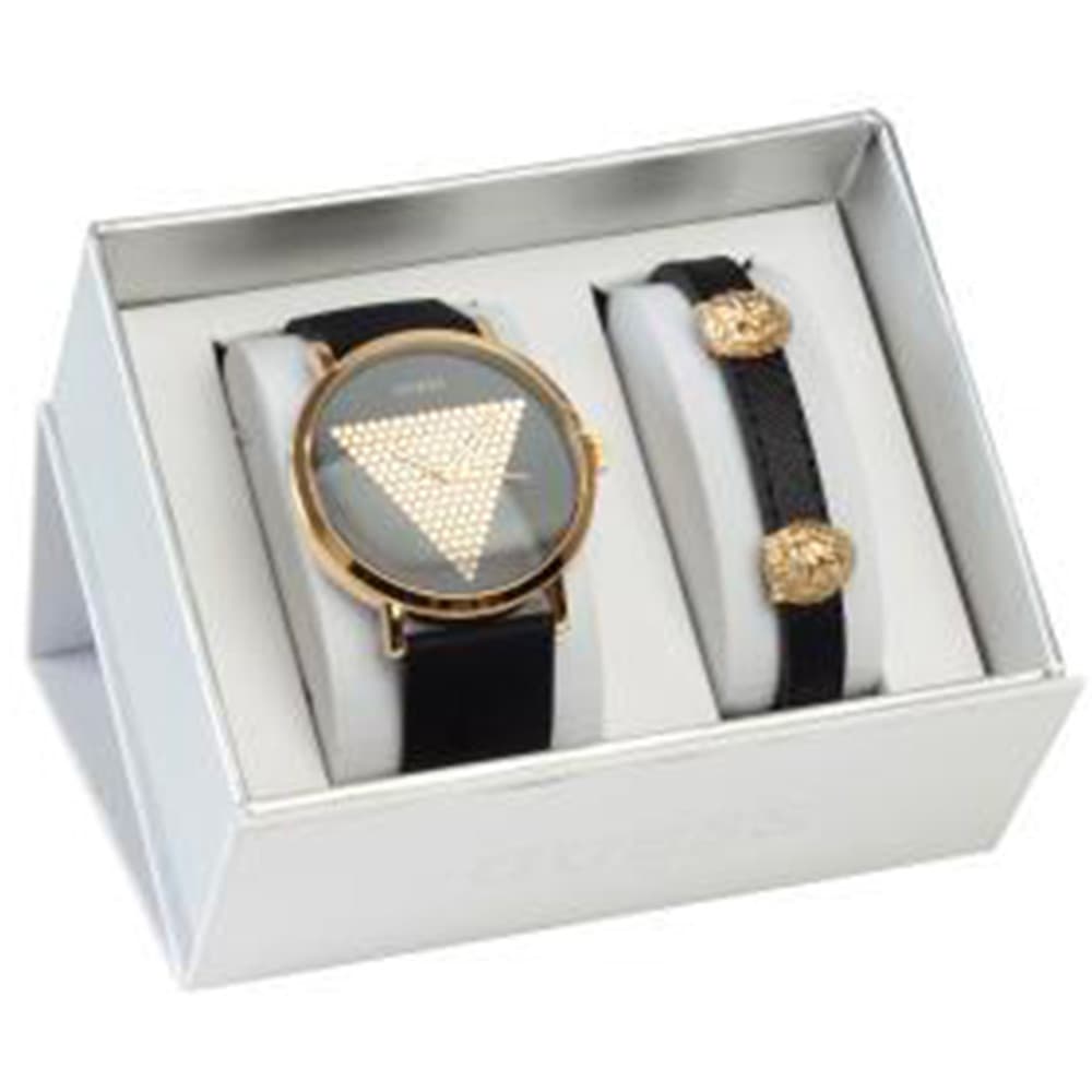Guess Montre Guess Collection Imprint en Silicone Noir
