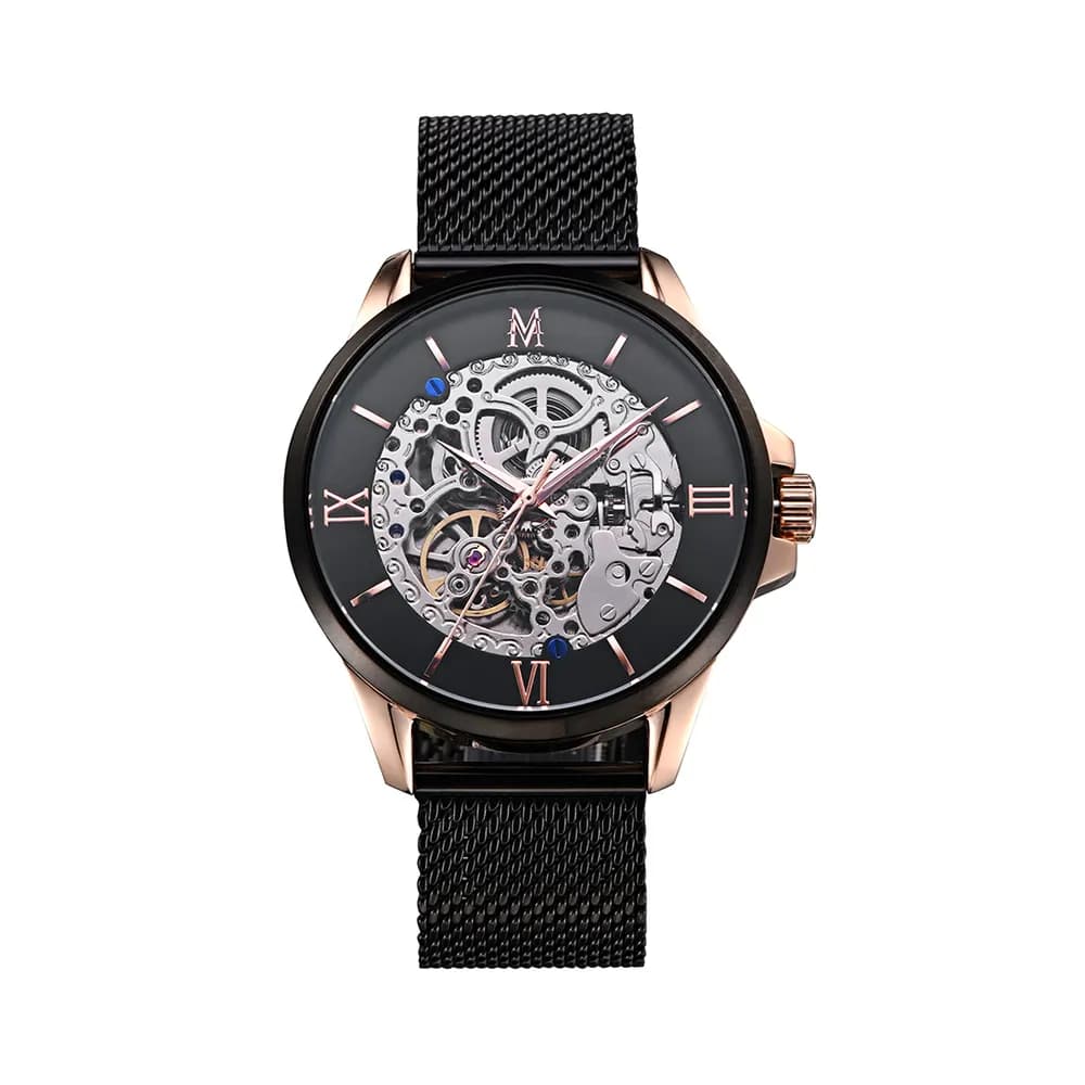 Montignac Montre automatique Homme Round Noir