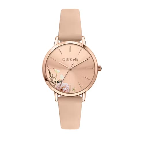 Oui & Me Montre Femme OUI&ME en Cuir Beige