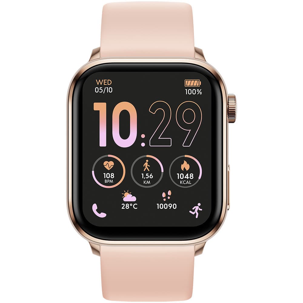 Ice Watch Montre Connectée Ice Watch Collection Ice Smart en Silicone Rose