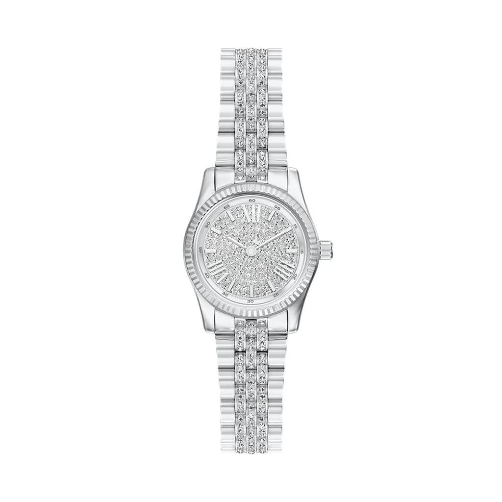 Michael Kors Montre Michael Kors Petite Lexington Argenté