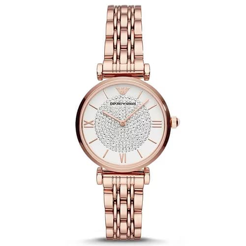 Emporio Armani Montre Analogique Femme Emporio Armani Acier Rose AR11244