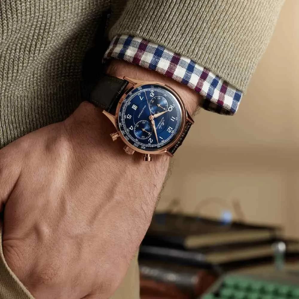 Mido Montre Mido Multifort Patrimony Chronograph 42 mm- M040.427.36.042.00