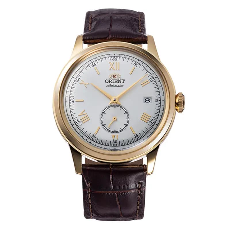 Orient Montre Automatique Orient Collection Mechanical Classic Watch en Cuir Marron