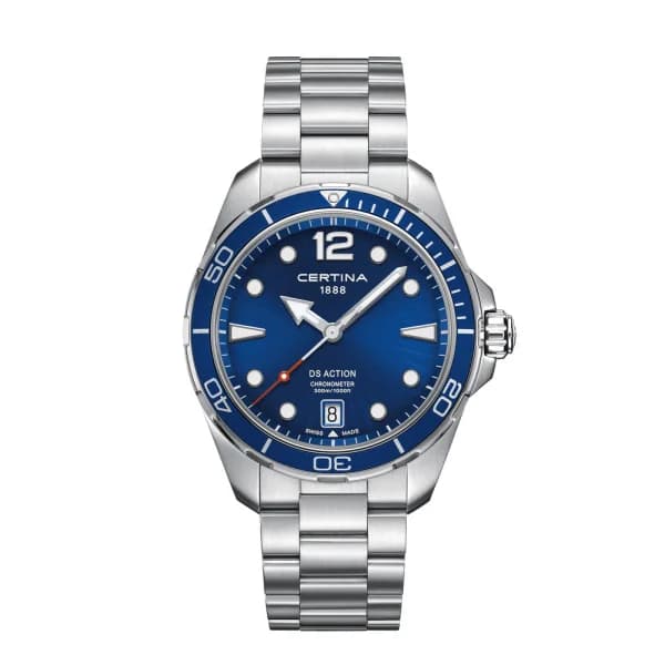 Certina Montre Certina DS Action Quartz Cadran Bleu